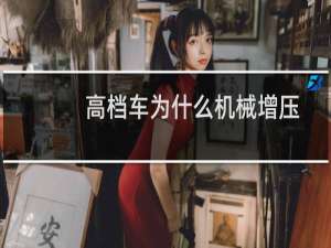 高档车为什么机械增压