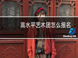 高水平艺术团怎么报名