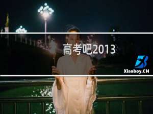高考吧2013