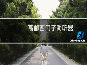 高邮西门子助听器