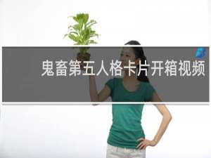 鬼畜第五人格卡片开箱视频