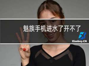 魅族手机进水了开不了机怎么办