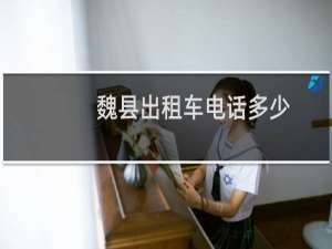 魏县出租车电话多少