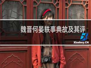 魏晋何晏轶事典故及其评价