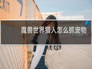 魔兽世界猎人怎么抓宠物