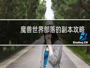 魔兽世界部落的副本攻略