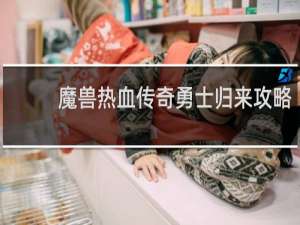 魔兽热血传奇勇士归来攻略
