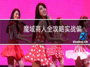 魔域商人全攻略实战偏