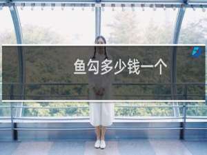 鱼勾多少钱一个