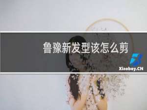鲁豫新发型该怎么剪