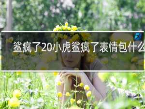 鲨疯了 小虎鲨疯了表情包什么梗