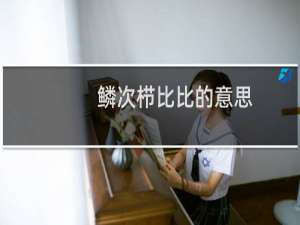 鳞次栉比比的意思
