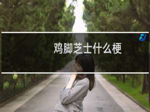 鸡脚芝士什么梗