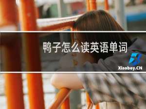 鸭子怎么读英语单词