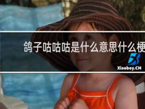 鸽子咕咕咕是什么意思什么梗