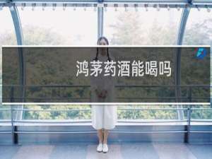 鸿茅药酒能喝吗
