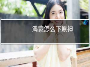 鸿蒙怎么下原神