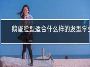 鹅蛋脸型适合什么样的发型学生