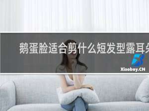 鹅蛋脸适合剪什么短发型露耳朵