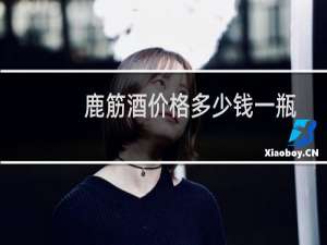 鹿筋酒价格多少钱一瓶