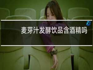 麦芽汁发酵饮品含酒精吗