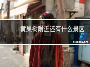 黄果树附近还有什么景区