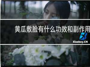 黄瓜敷脸有什么功效和副作用