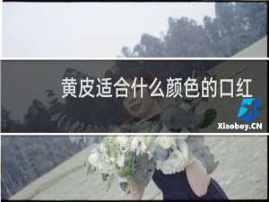 黄皮适合什么颜色的口红