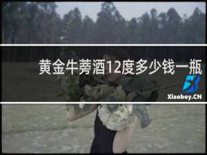 黄金牛蒡酒12度多少钱一瓶