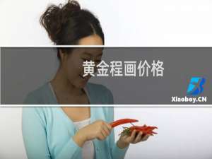 黄金程画价格