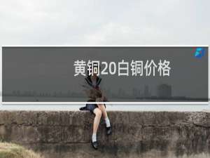 黄铜 白铜价格