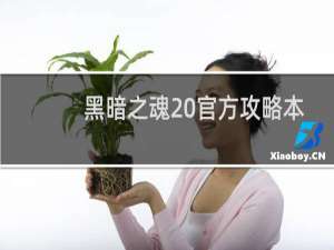 黑暗之魂 官方攻略本