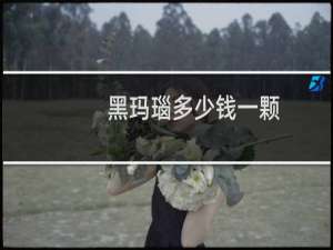 黑玛瑙多少钱一颗
