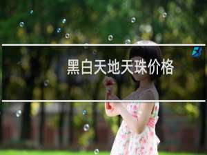 黑白天地天珠价格