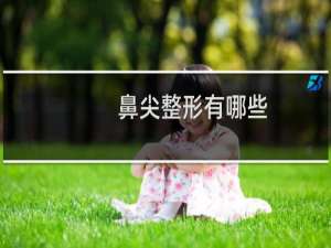 鼻尖整形有哪些