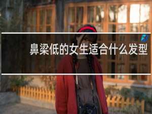 鼻梁低的女生适合什么发型