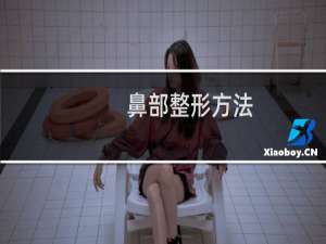 鼻部整形方法