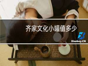 齐家文化小罐值多少
