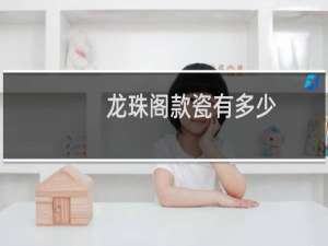 龙珠阁款瓷有多少