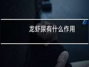 龙虾尿有什么作用
