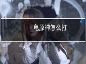 龟原神怎么打