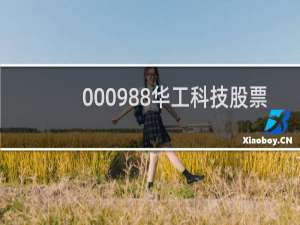 000988华工科技股票