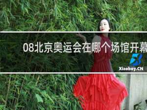08北京奥运会在哪个场馆开幕