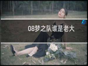 08梦之队谁是老大