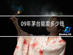 09年茅台能卖多少钱