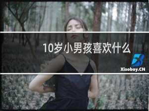 10岁小男孩喜欢什么