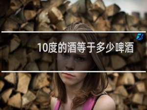 10度的酒等于多少啤酒