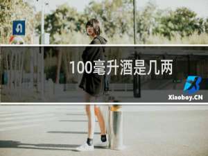 100毫升酒是几两