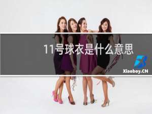 11号球衣是什么意思