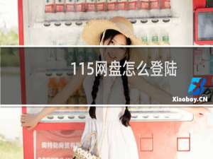 115网盘怎么登陆